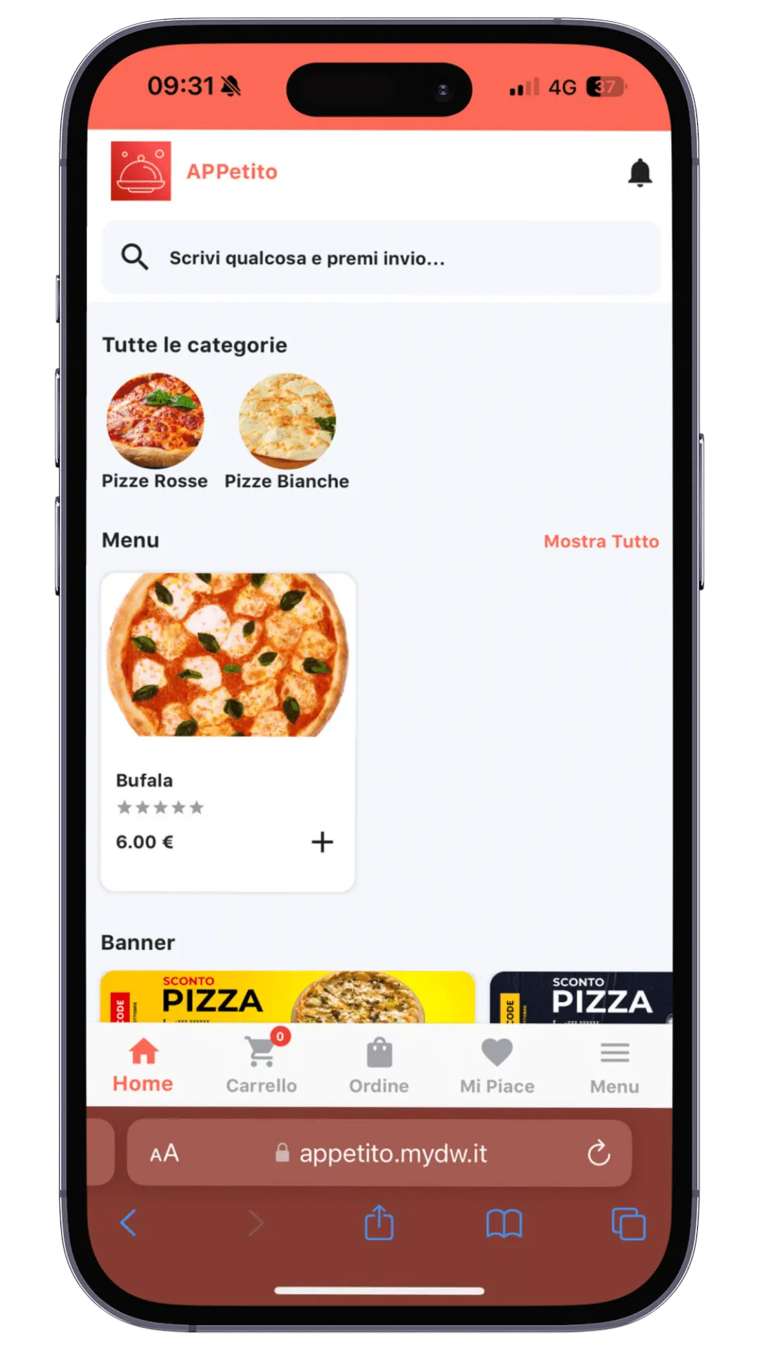 APPetito app view 1